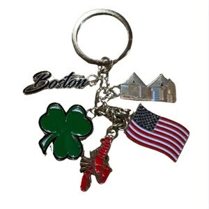 Boston Charm Keychain